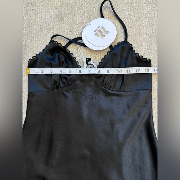 NWT Princess Polly ROMAN MINI DRESS BLACK 2 - Picture 6 of 11